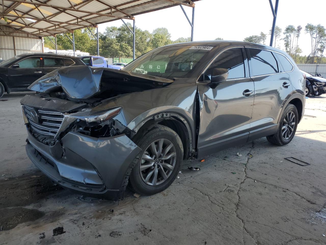 2022 MAZDA CX-9 TOURING VIN:JM3TCBCY9N0603173