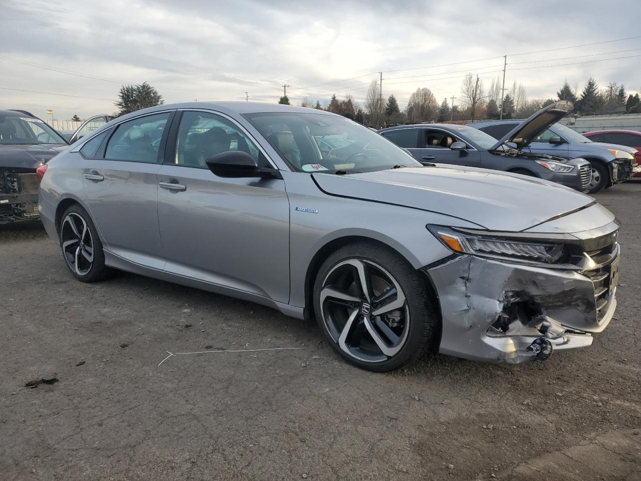 2022 HONDA ACCORD HYBRID SPORT VIN:1HGCV3F24NA018299