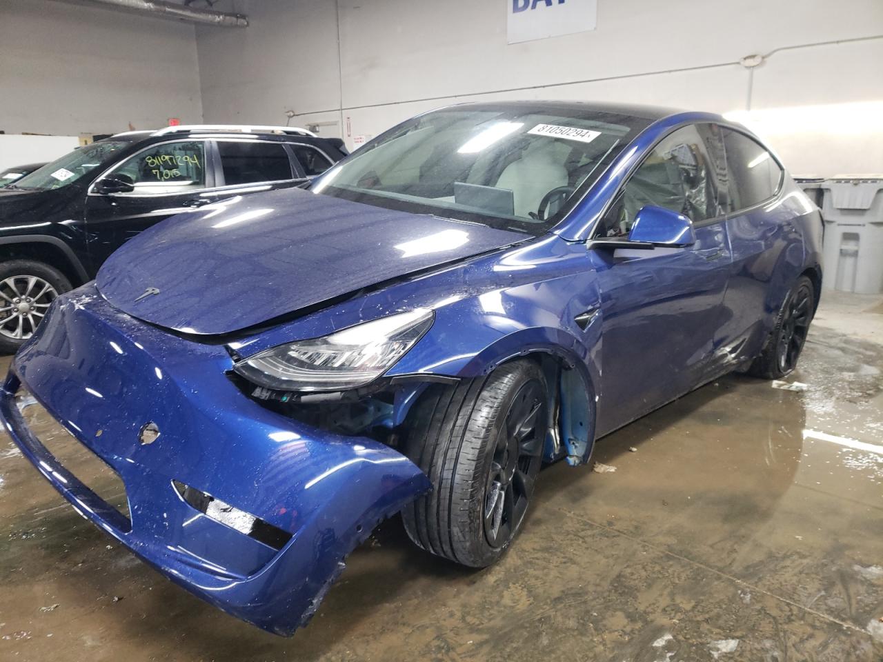 2022 TESLA MODEL Y  VIN:7SAYGDEE3NF439201