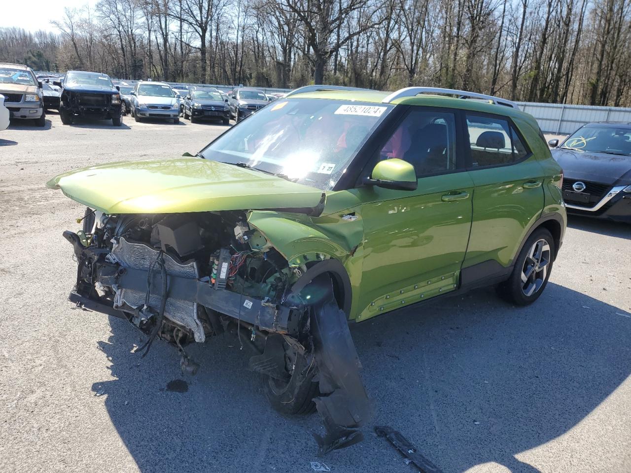2022 HYUNDAI VENUE SEL VIN:KMHRC8A38NU196156