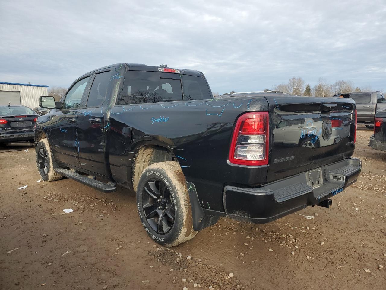 2022 RAM 1500 BIG HORN/LONE STAR VIN:1C6RRFBG4NN351585