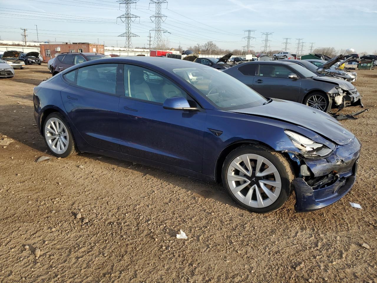 2023 TESLA MODEL 3  VIN:5YJ3E1EA3PF448380