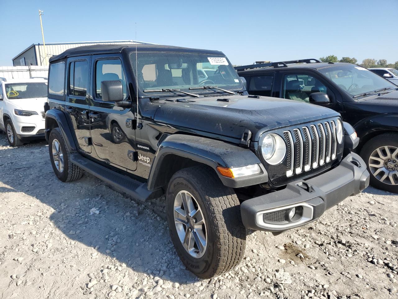 2022 JEEP WRANGLER UNLIMITED SAHARA VIN:1C4HJXEN2NW122733