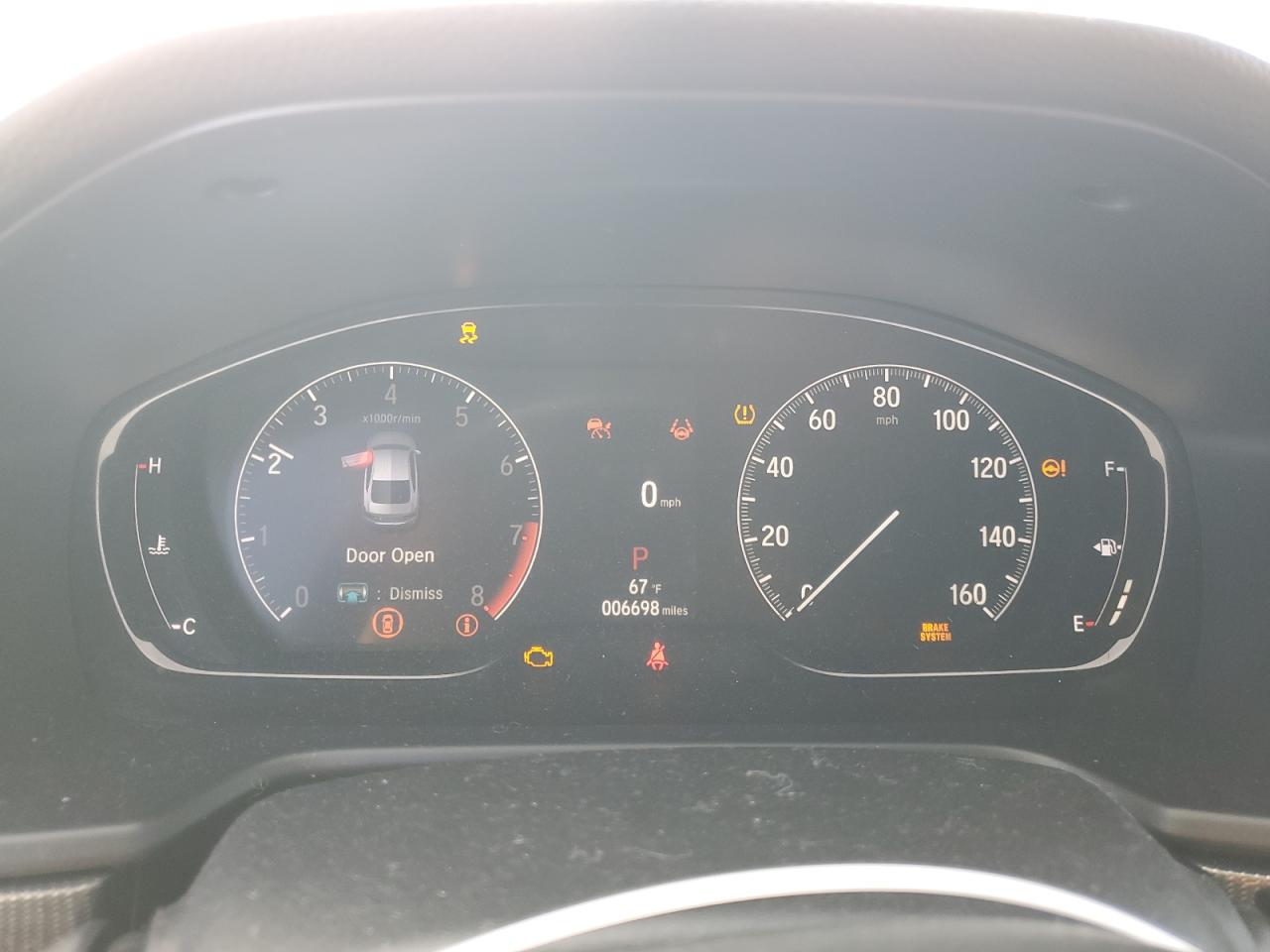 2022 HONDA ACCORD SPORT VIN:1HGCV2F31NA001110