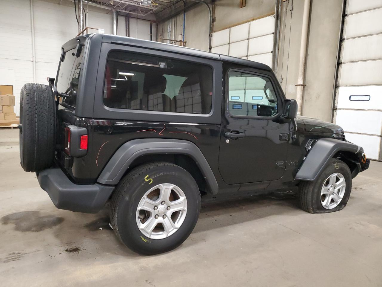 2022 JEEP WRANGLER SPORT VIN:1C4GJXAG0NW111202