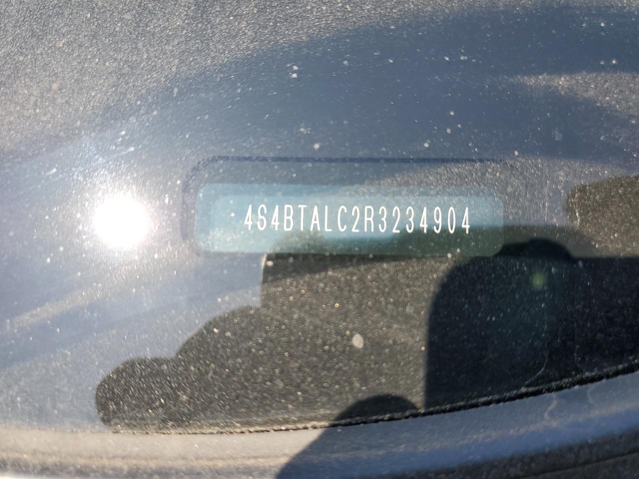 2024 SUBARU OUTBACK ONYX EDITION VIN:4S4BTALC2R3234904