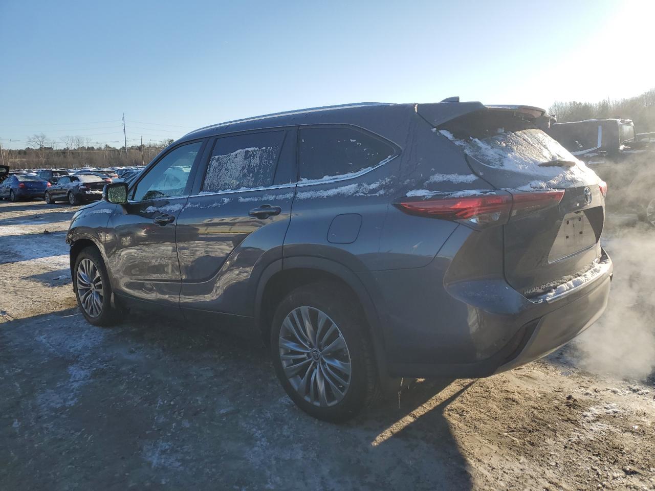 2022 TOYOTA HIGHLANDER PLATINUM VIN:5TDFZRBH6NS177826