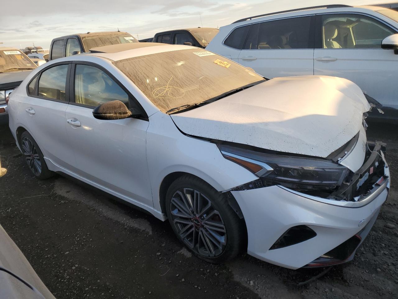 2022 KIA FORTE GT VIN:3KPF44AC7NE492782