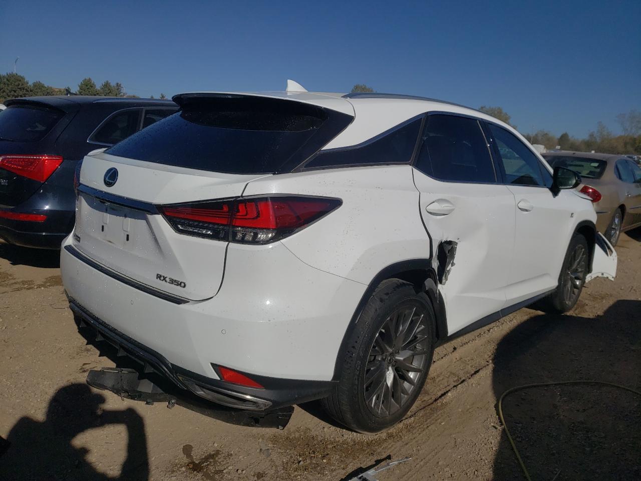 2022 LEXUS RX 350 F SPORT VIN:2T2YZMDA4NC328887