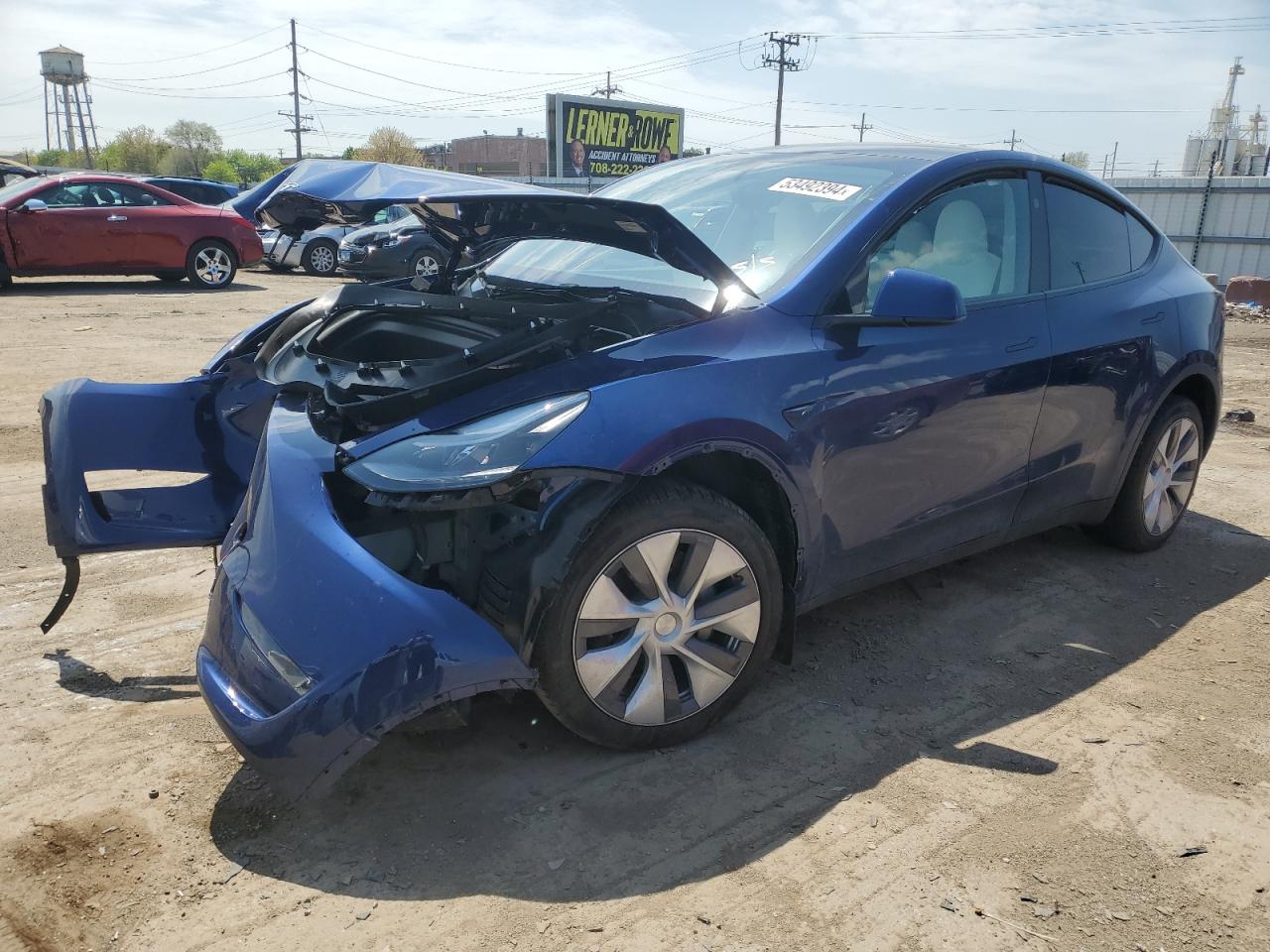 2024 TESLA MODEL Y  VIN:7SAYGDEE4RA239818