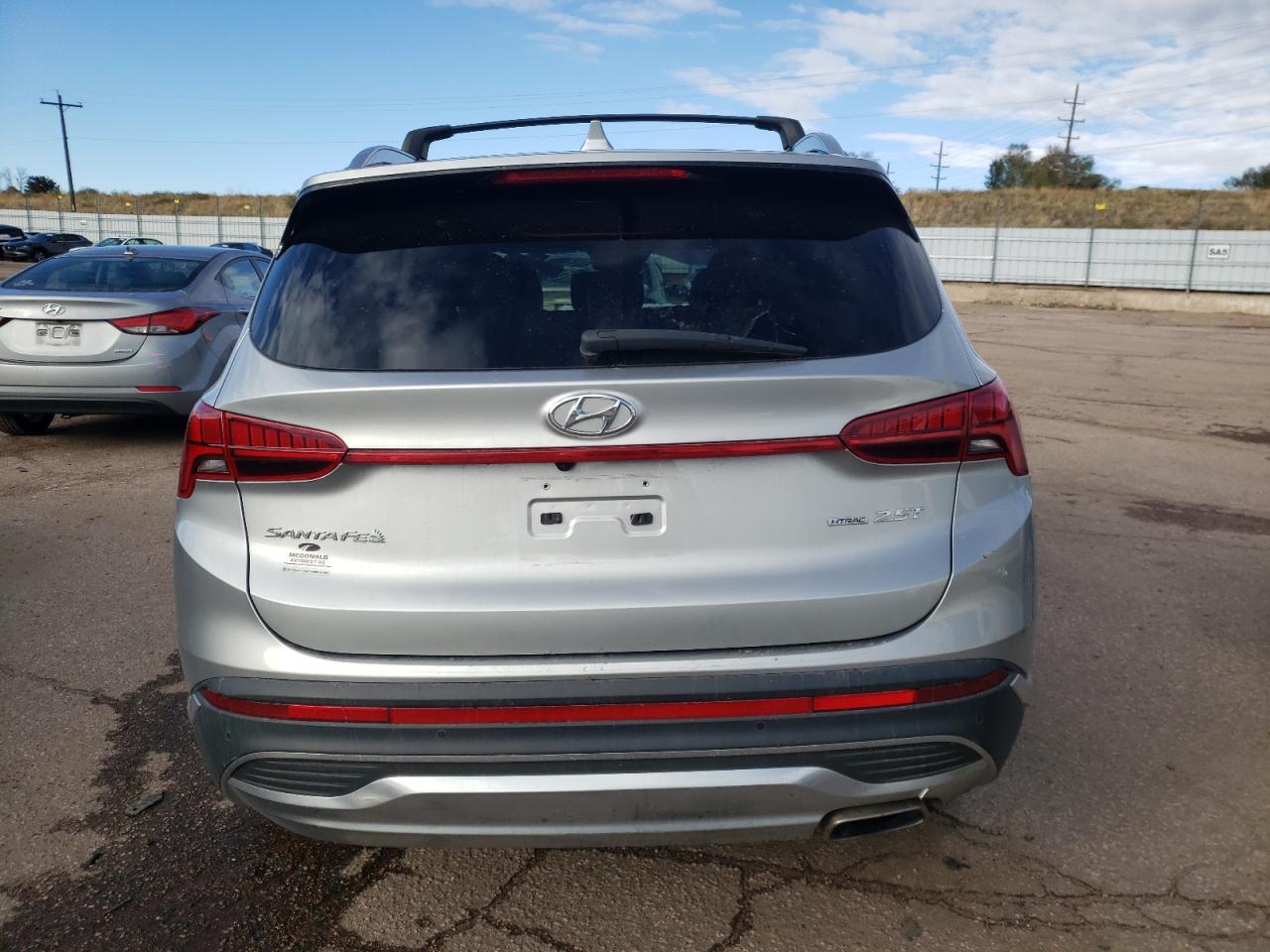 2022 HYUNDAI SANTA FE LIMITED VIN:5NMS4DAL3NH389544