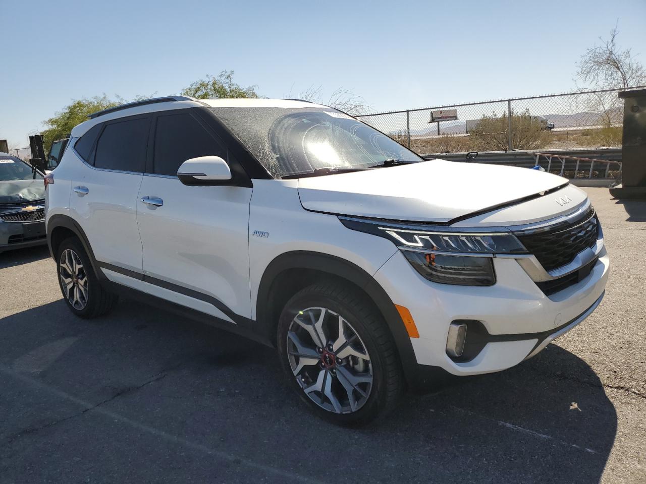 2022 KIA SELTOS SX VIN:KNDETCA21N7276653
