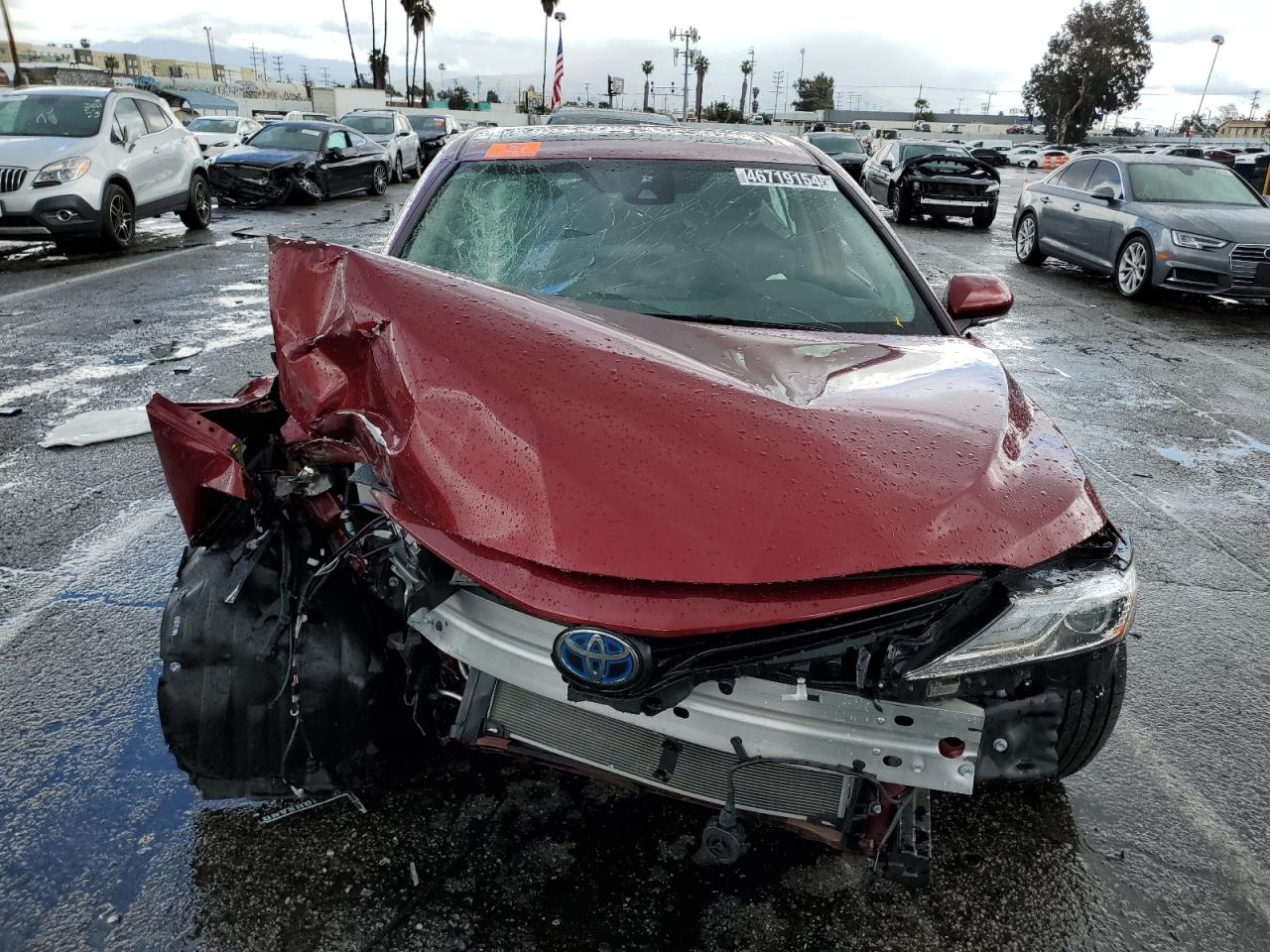 2022 TOYOTA CAMRY XLE VIN:4T1F31AK5NU598573