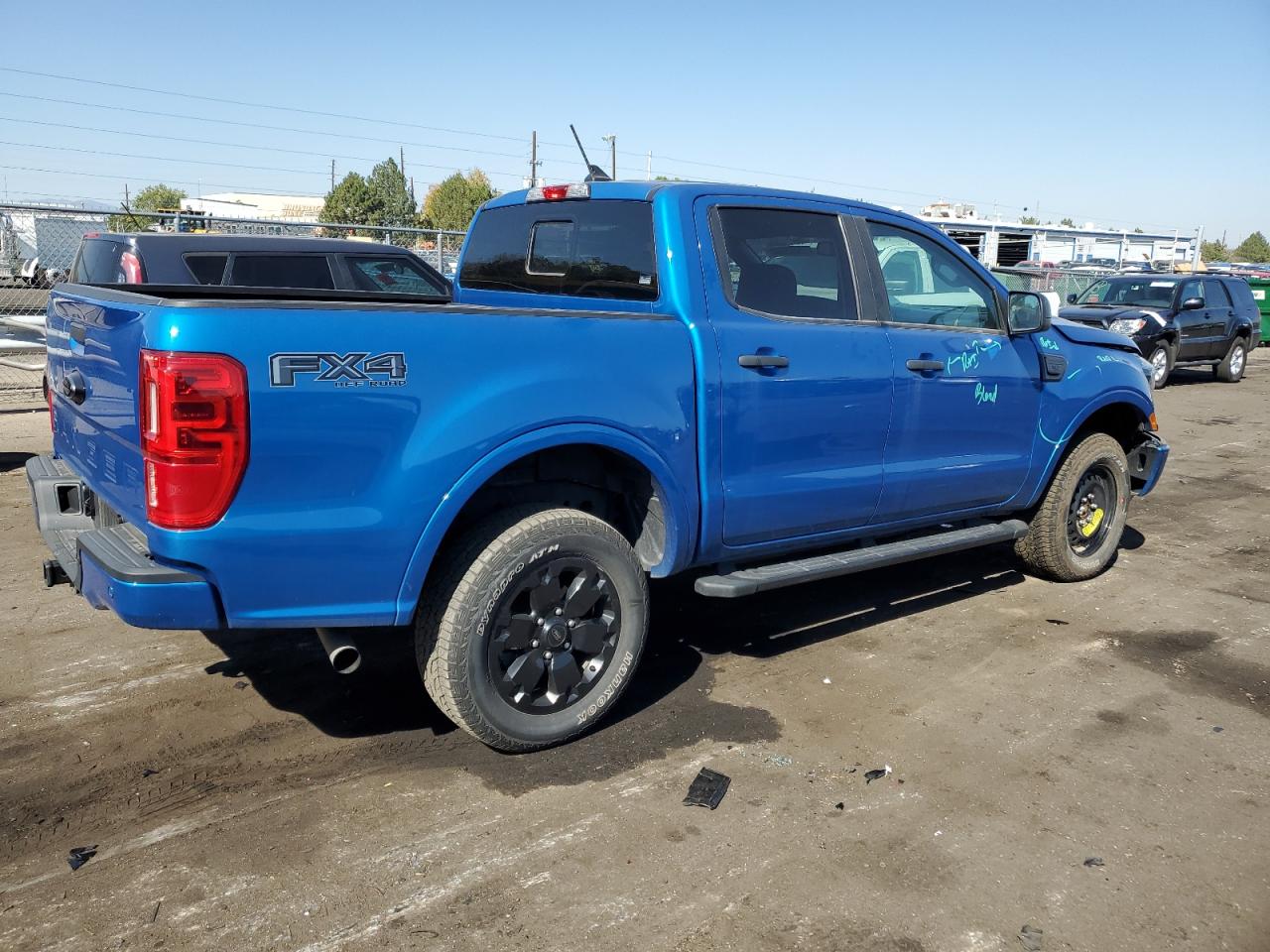 2022 FORD RANGER XL VIN:1FTER4FH4NLD12666