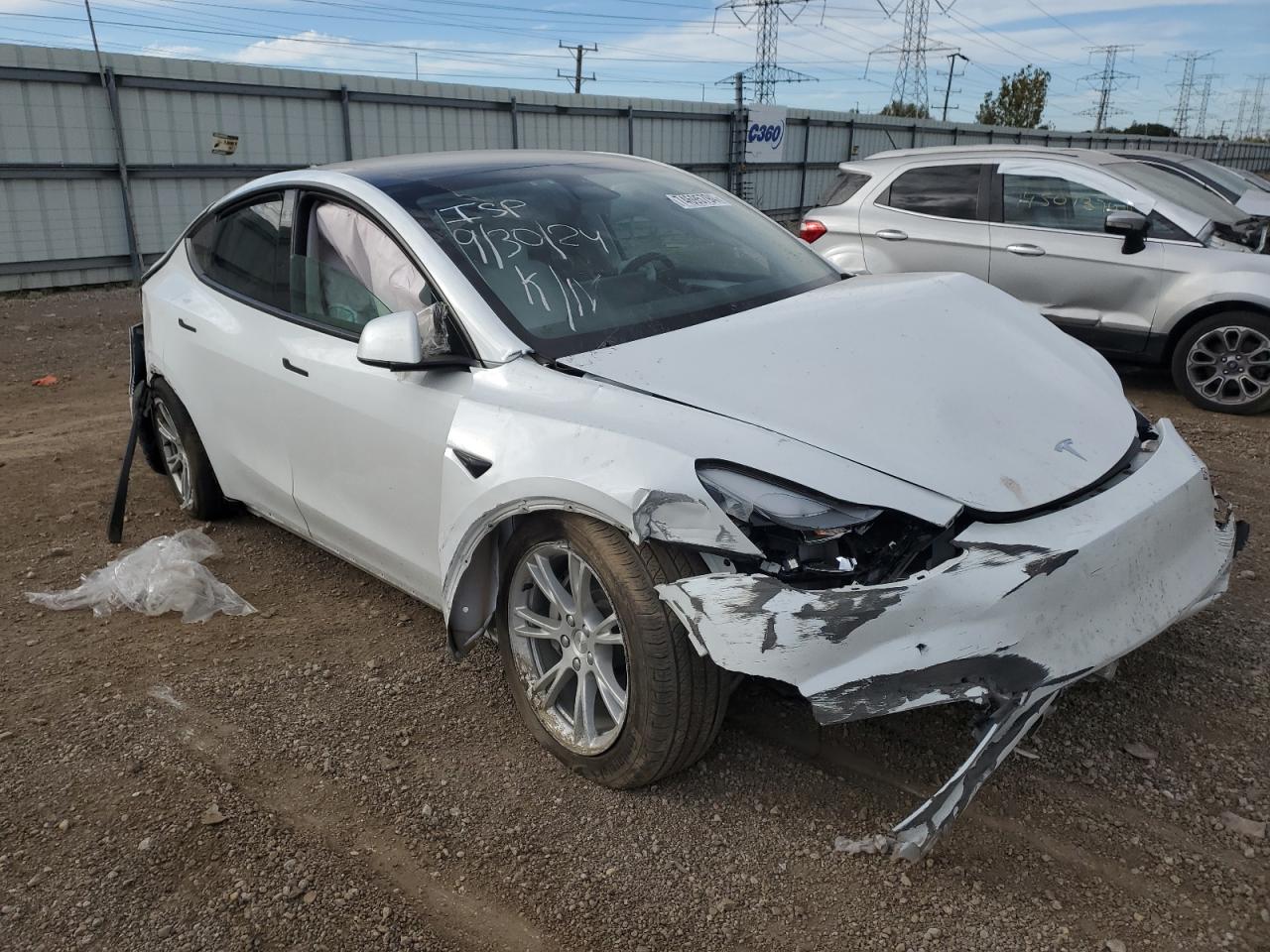 2023 TESLA MODEL Y  VIN:7SAYGDEE5PF623865