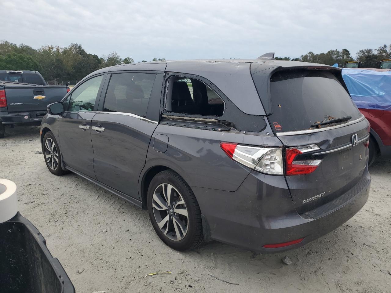 2022 HONDA ODYSSEY TOURING VIN:5FNRL6H83NB024104