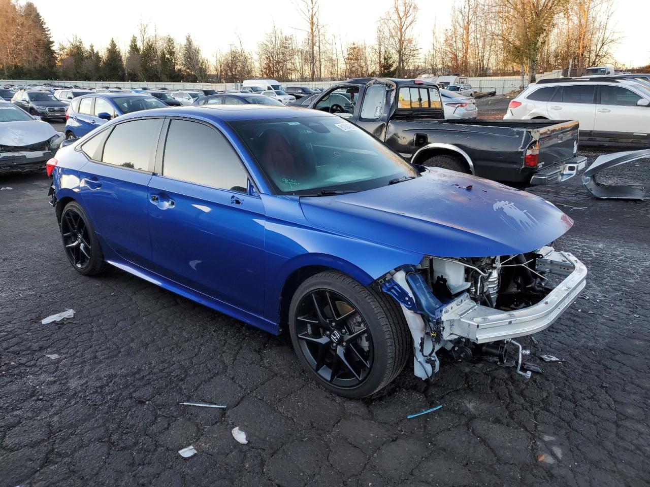 2023 HONDA CIVIC SI VIN:2HGFE1E58PH475909