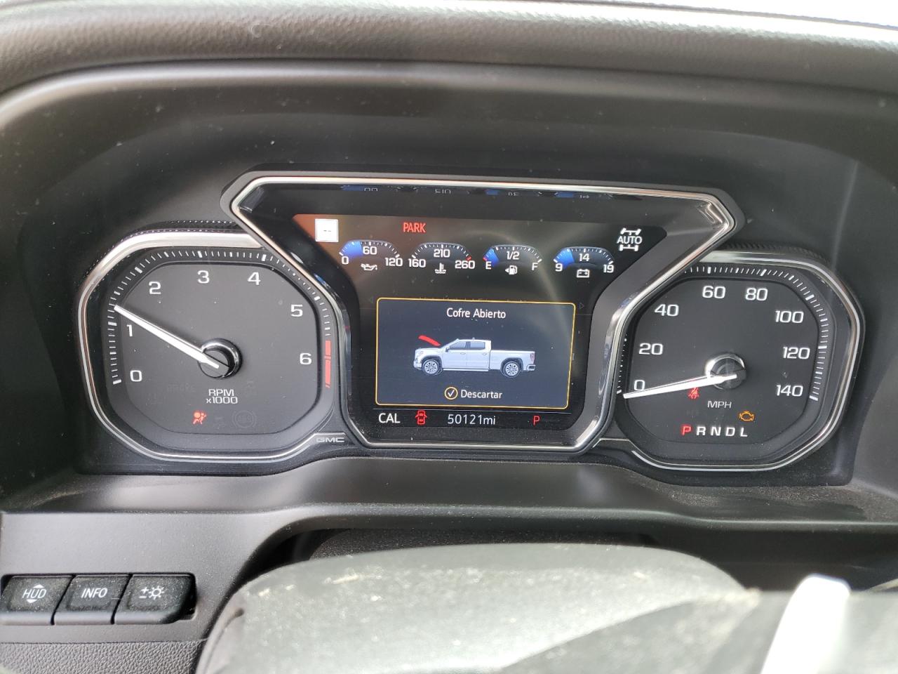 2022 GMC SIERRA LIMITED K1500 DENALI VIN:3GTU9FEL6NG104220