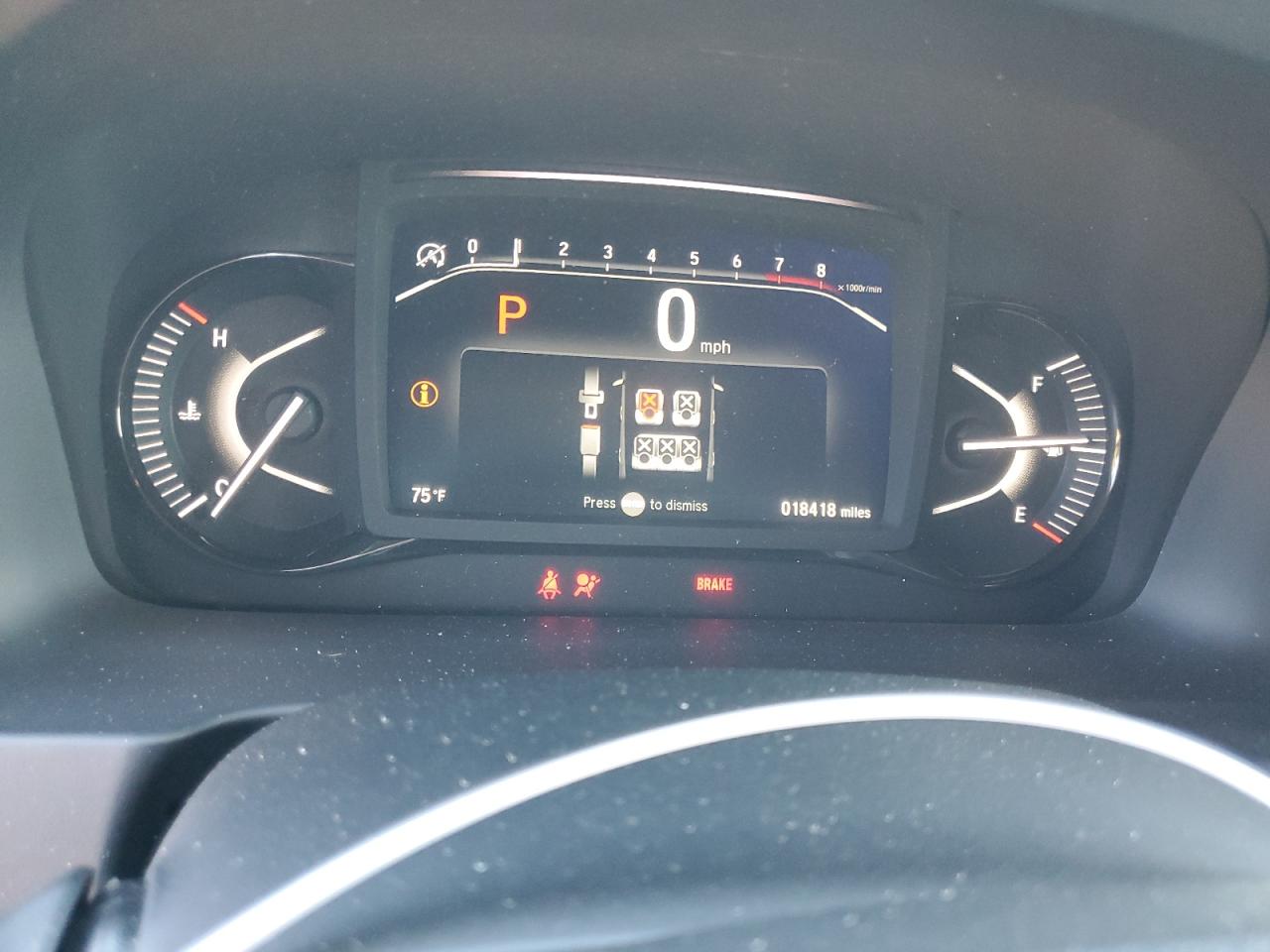 2022 HONDA PASSPORT TRAIL SPORT VIN:5FNYF8H64NB028322