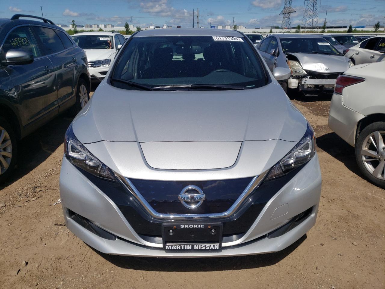 2022 NISSAN LEAF SV VIN:1N4AZ1CV9NC556343