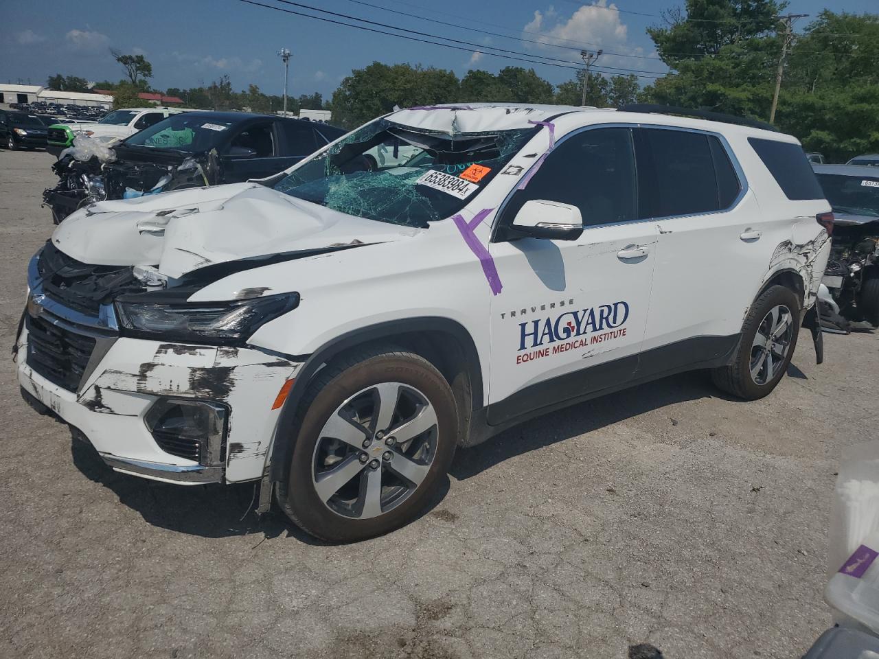 2023 CHEVROLET TRAVERSE LT VIN:1GNEVHKW4PJ270660