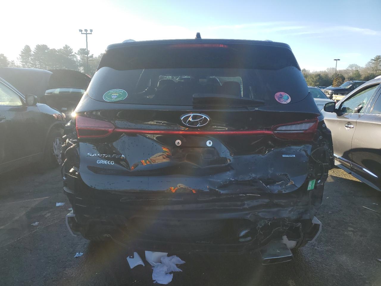 2022 HYUNDAI SANTA FE SEL VIN:5NMS6DAJ0NH385508