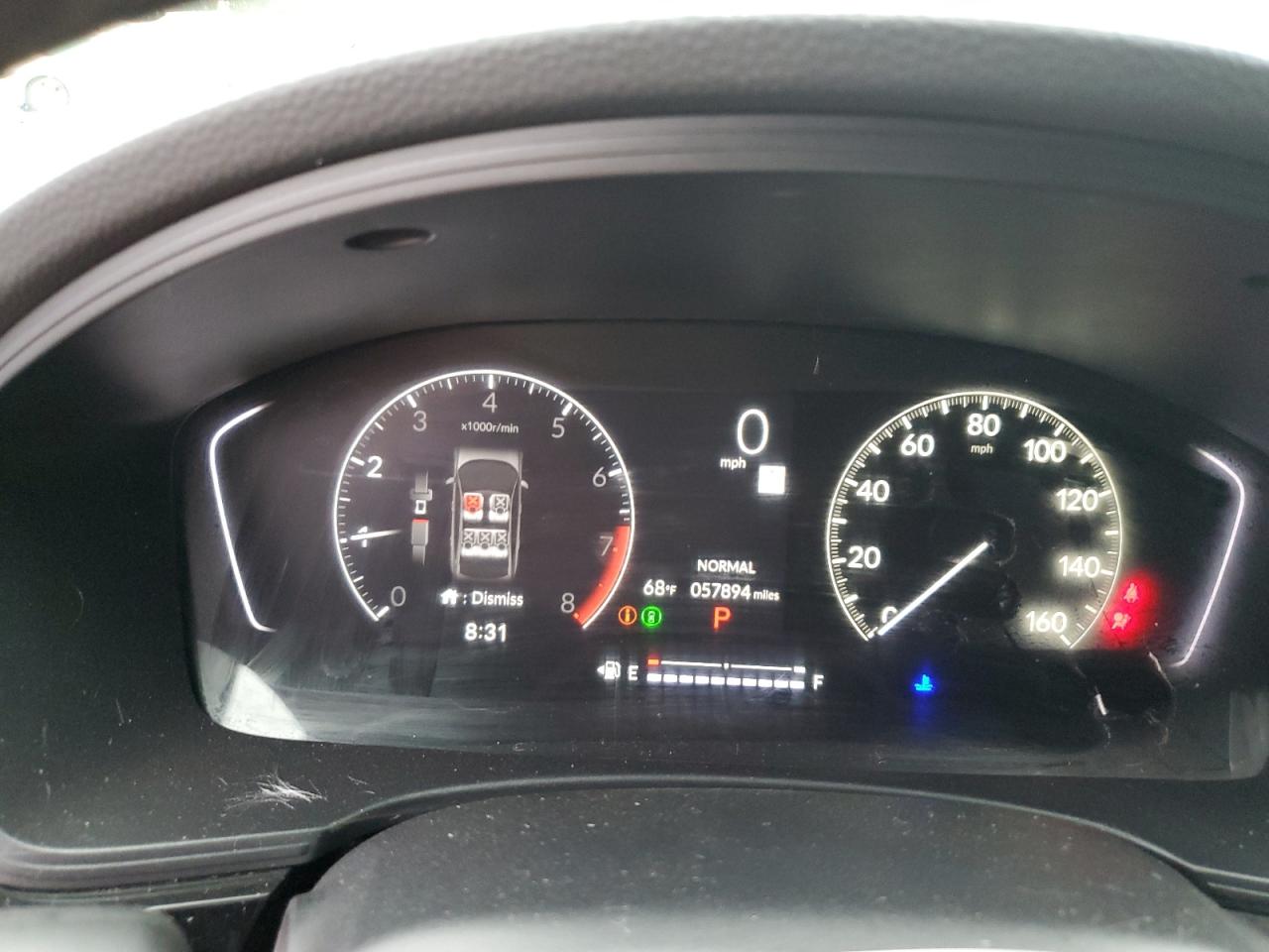 2023 HONDA CIVIC SPORT VIN:2HGFE2F54PH567362