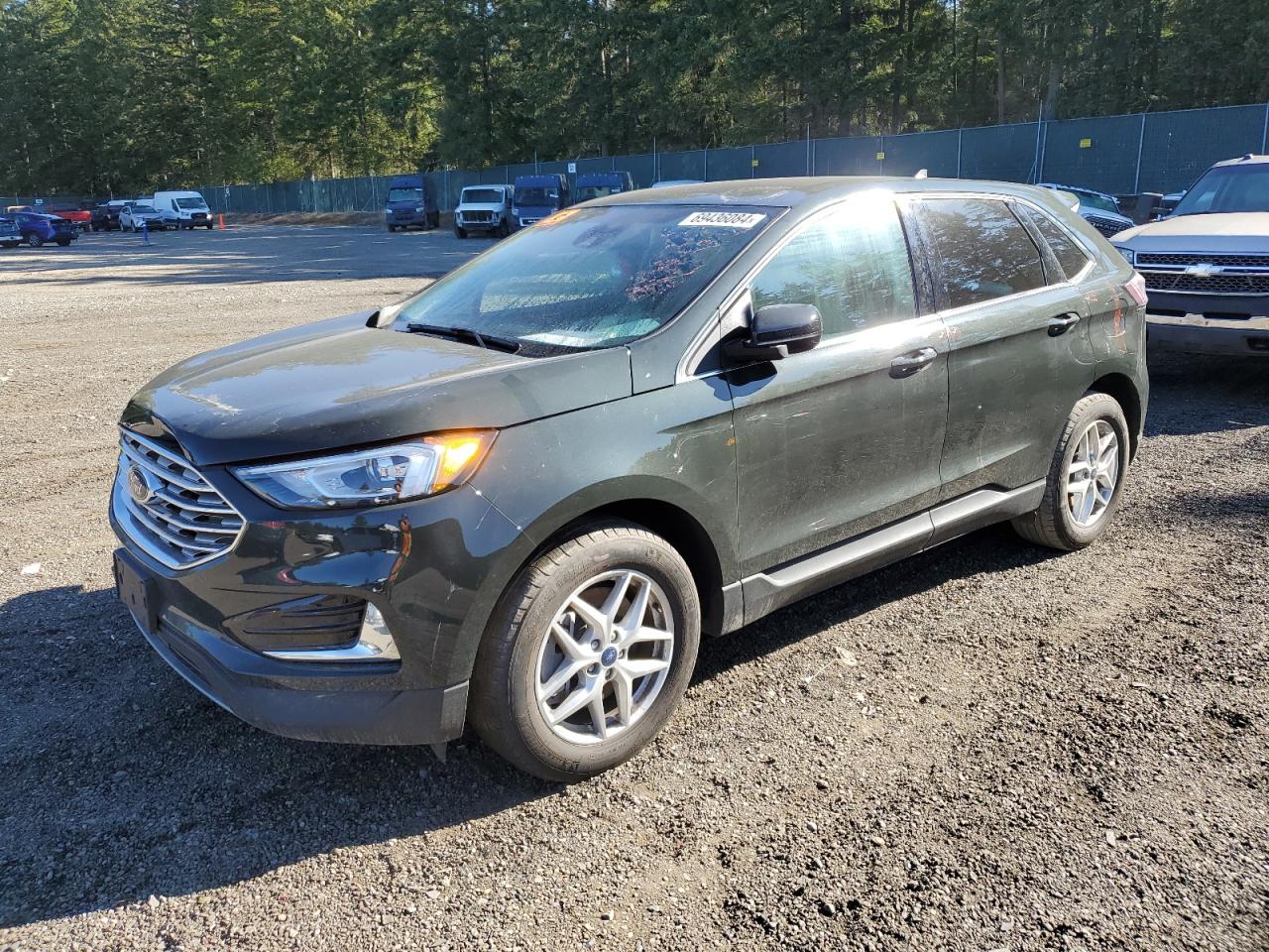 2022 FORD EDGE SEL VIN:2FMPK4J92NBA33743
