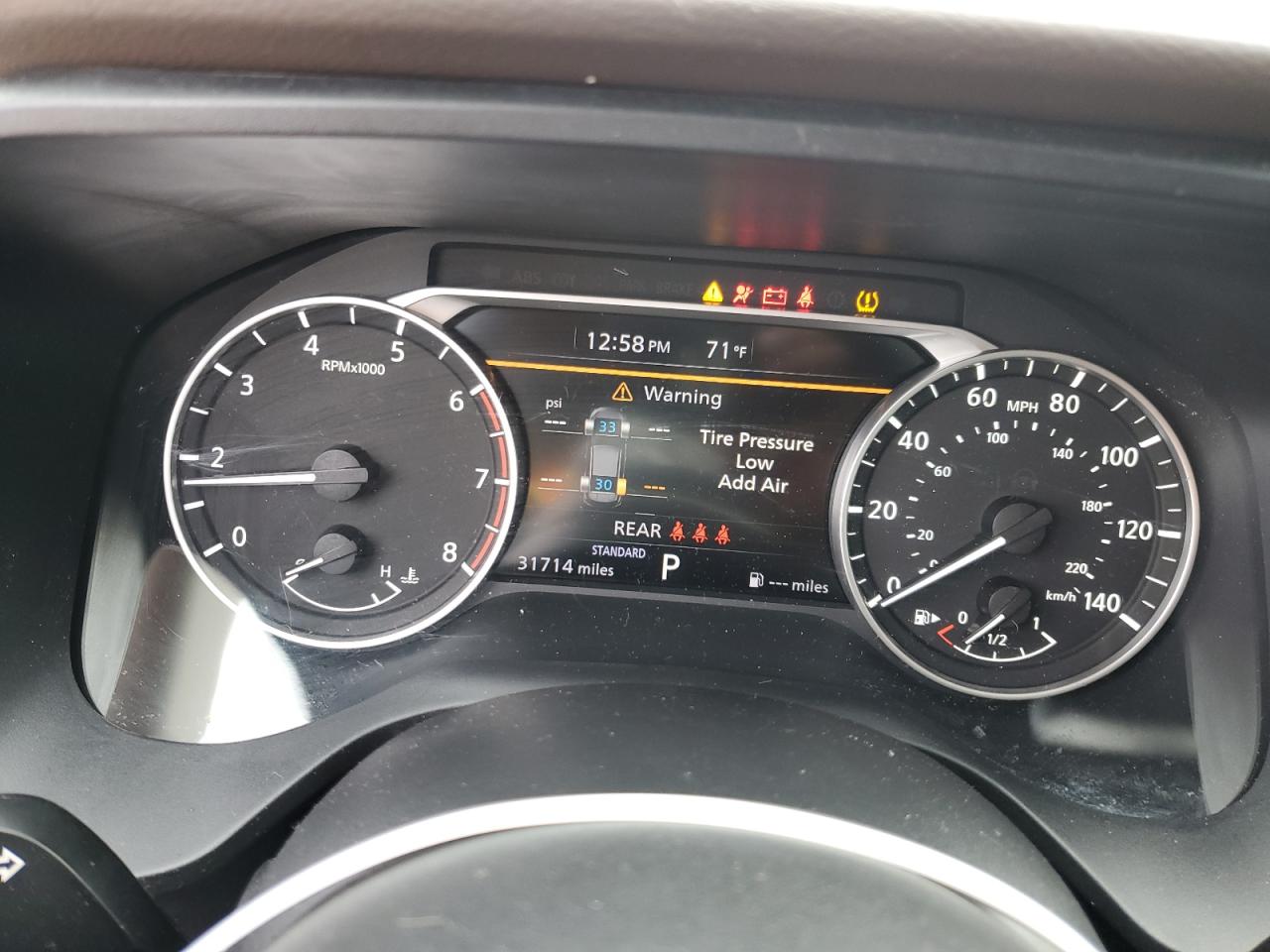 2022 NISSAN ROGUE SV VIN:5N1BT3BA4NC731992