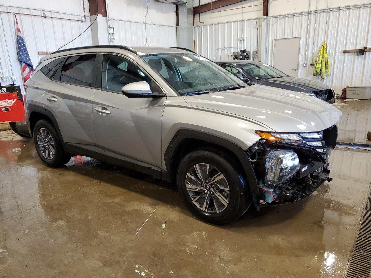 2022 HYUNDAI TUCSON BLUE VIN:KM8JBCA13NU045713