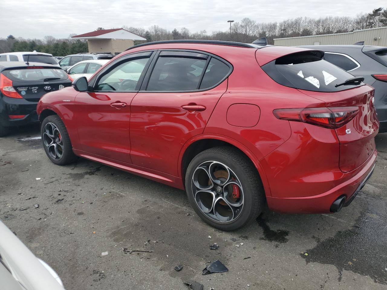 2023 ALFA ROMEO STELVIO TI VIN:ZASPAKBNXP7D57243
