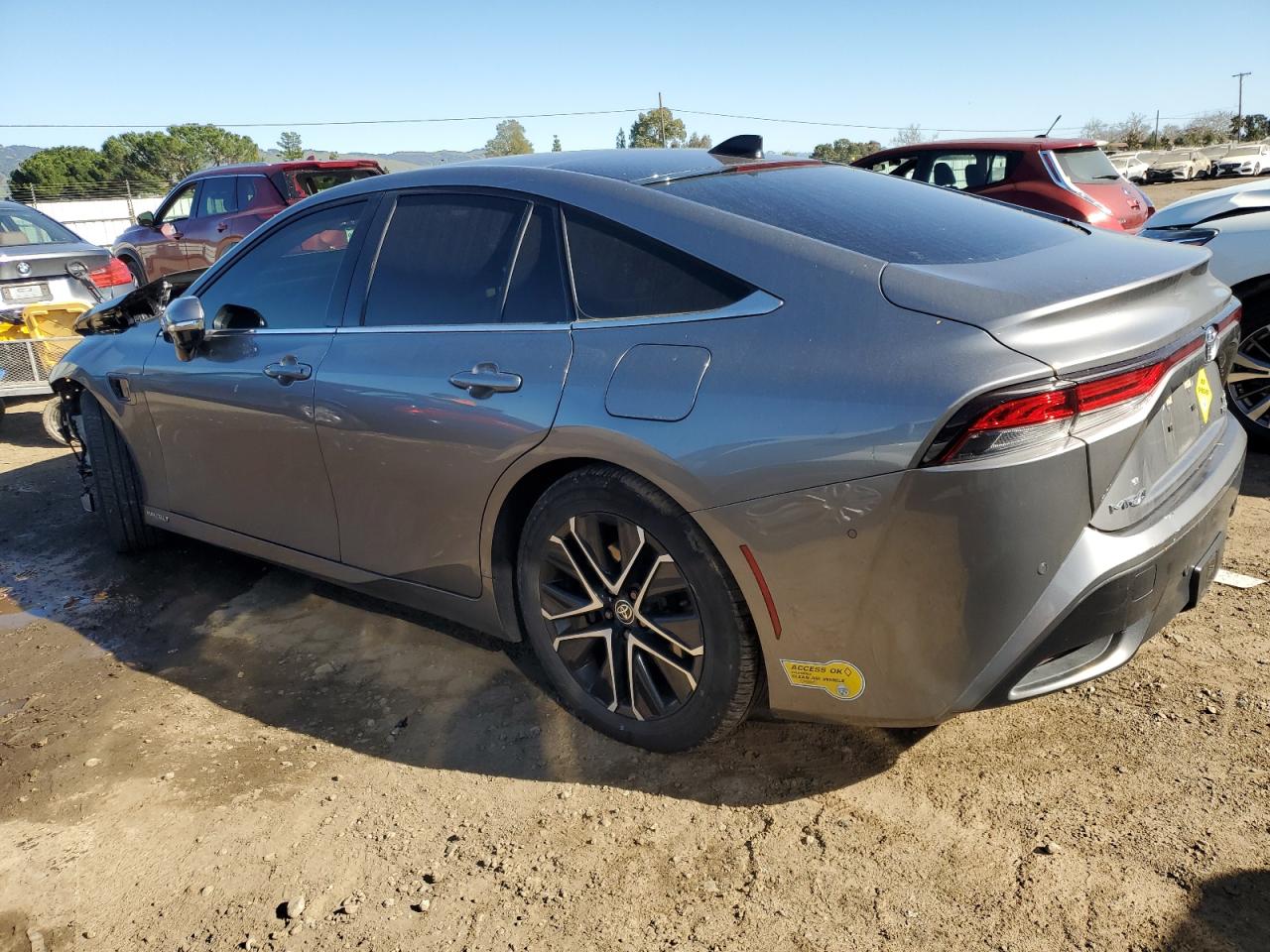 2022 TOYOTA MIRAI LE VIN:JTDAAAAA3NA005872
