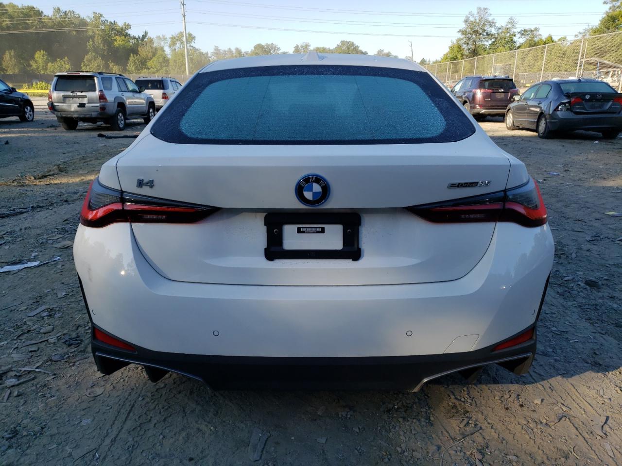 2023 BMW I4 EDRIVE35  VIN:WBY43AW08PFP93317