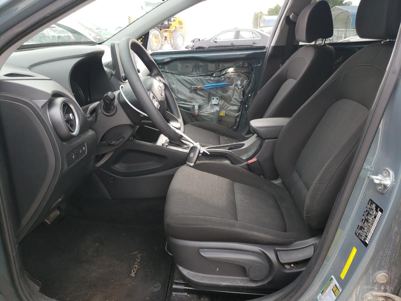 2022 HYUNDAI KONA SEL VIN:KM8K6CAB2NU770155