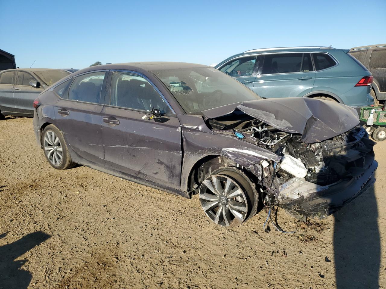 2024 HONDA CIVIC EXL VIN:19XFL1H79RE021491
