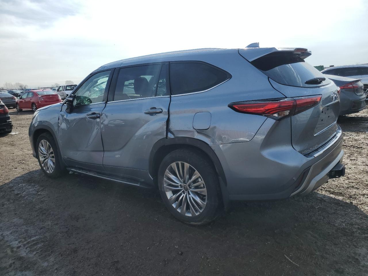 2022 TOYOTA HIGHLANDER HYBRID PLATINUM VIN:5TDEBRCH7NS083565