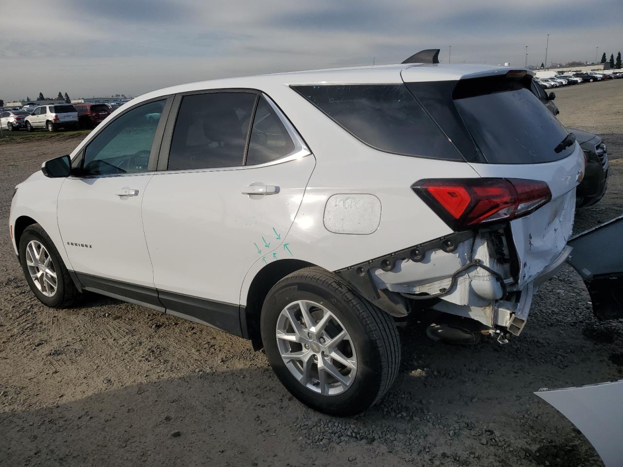 2022 CHEVROLET EQUINOX LT VIN:3GNAXKEV1NL182597
