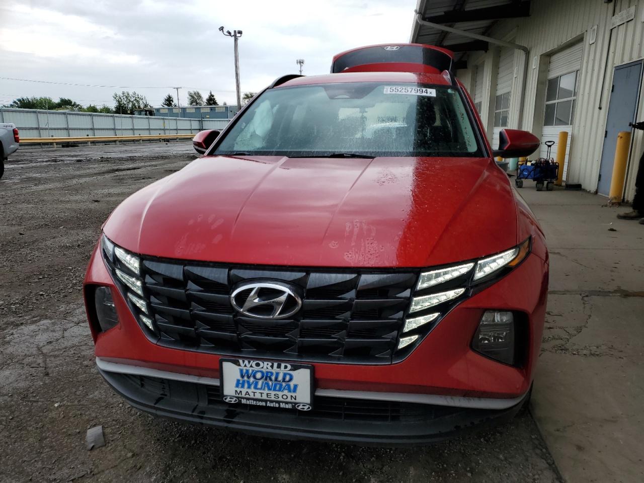 2022 HYUNDAI TUCSON SEL VIN:5NMJFCAE7NH054093