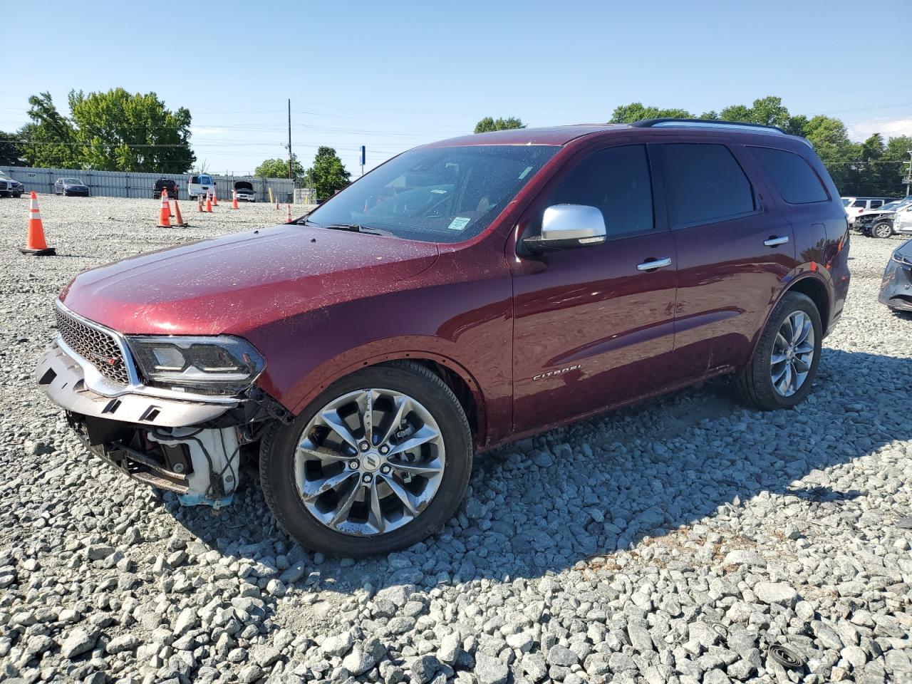 2023 DODGE DURANGO CITADEL VIN:1C4SDHET7PC636129