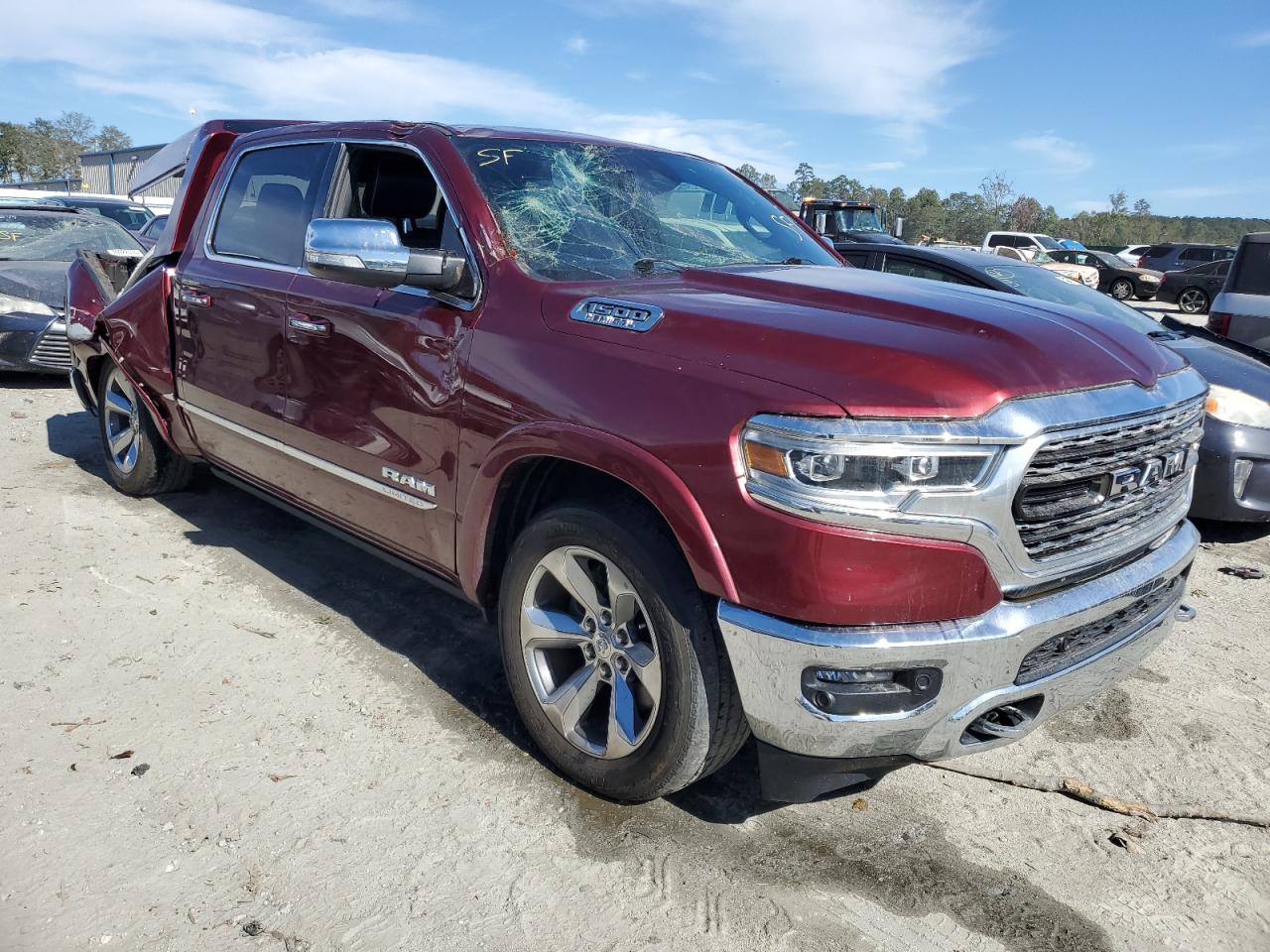 2022 RAM 1500 LIMITED VIN:1C6SRFHT5NN360673
