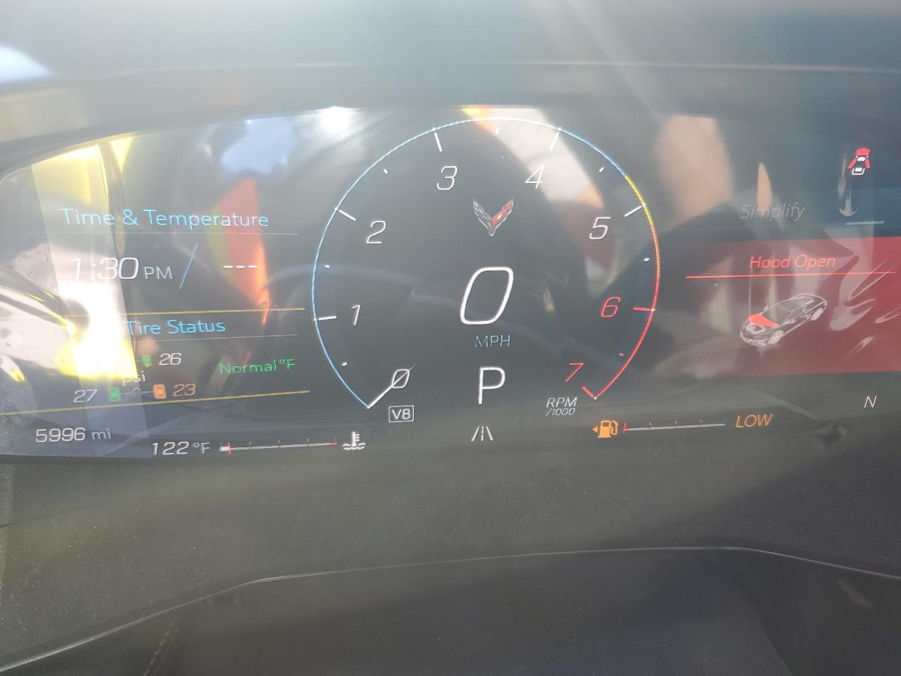 2024 CHEVROLET CORVETTE STINGRAY 3LT VIN:1G1YC2D45R5105564