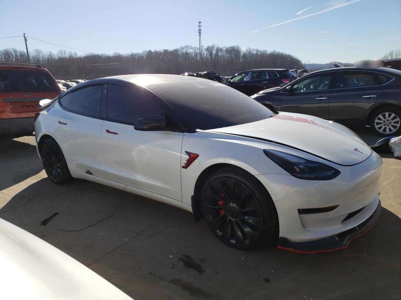 2022 TESLA MODEL 3  VIN:5YJ3E1EC7NF107367