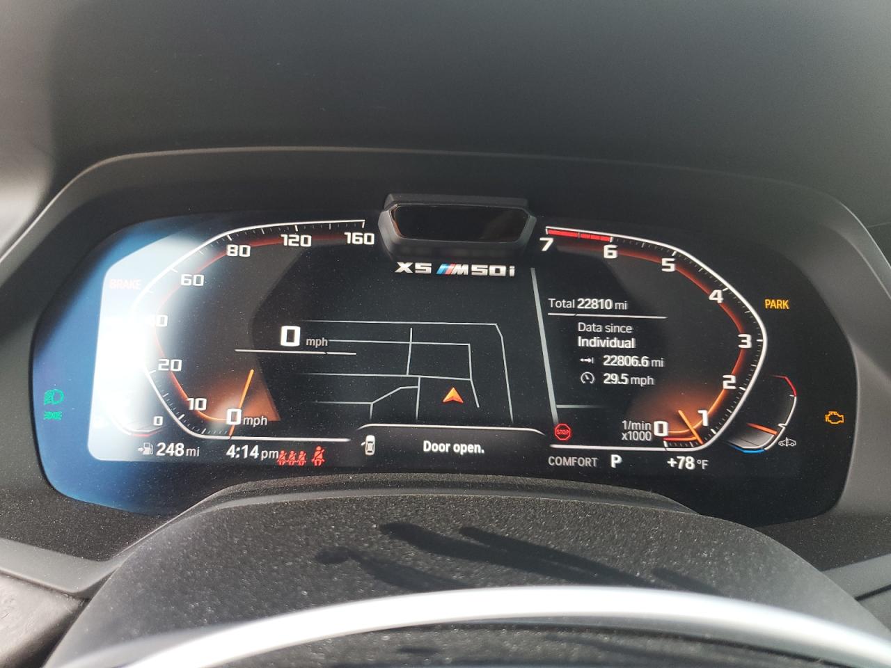 2022 BMW X5 M50I VIN:5UXJU4C0XN9J82769