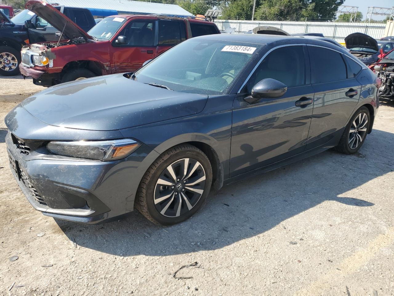 2022 HONDA CIVIC EXL VIN:19XFL1H77NE019622