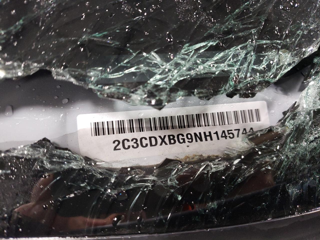 2022 DODGE CHARGER SXT VIN:2C3CDXBG9NH145744