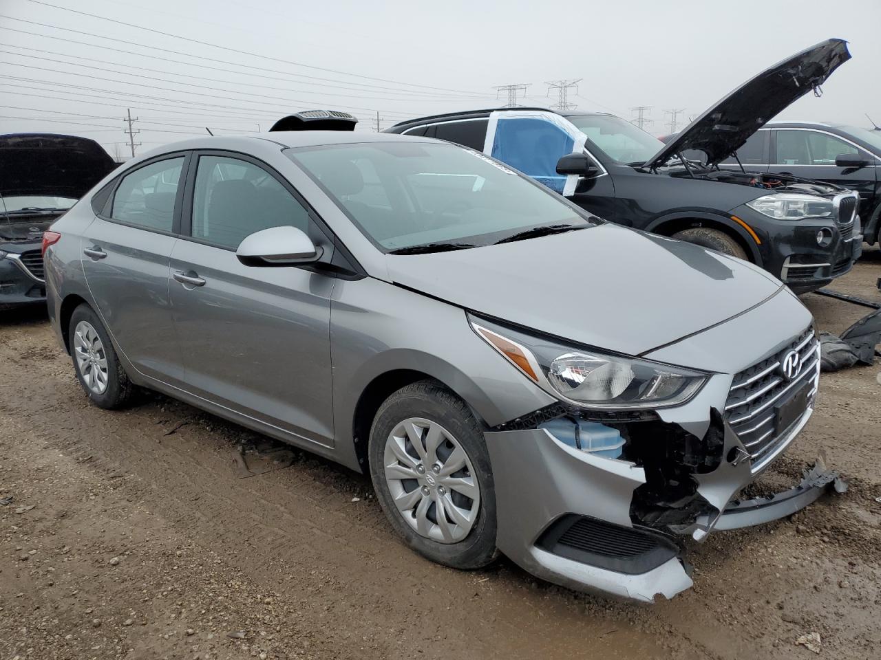 2022 HYUNDAI ACCENT SE VIN:3KPC24A61NE167905
