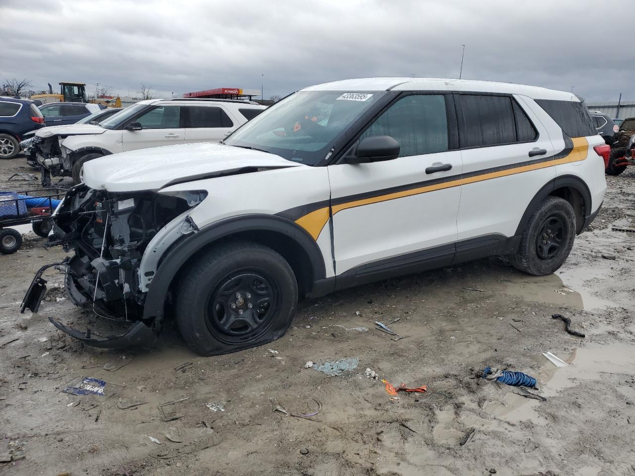 2023 FORD EXPLORER POLICE INTERCEPTOR VIN:1FM5K8AB1PGC17892