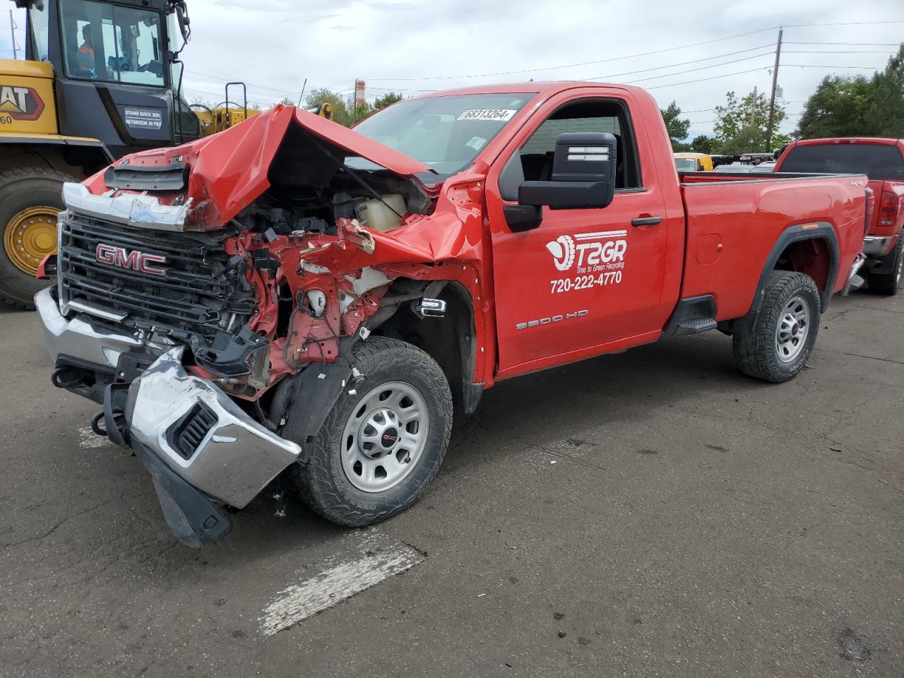 2022 GMC SIERRA K3500 VIN:1GT39SEY0NF345448