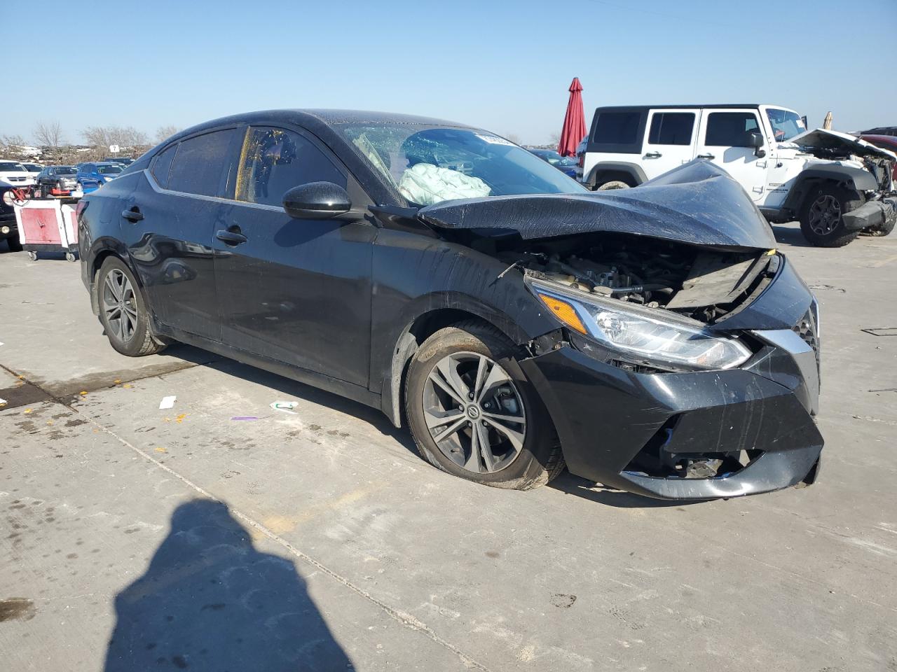 2022 NISSAN SENTRA SV VIN:3N1AB8CV5NY292796
