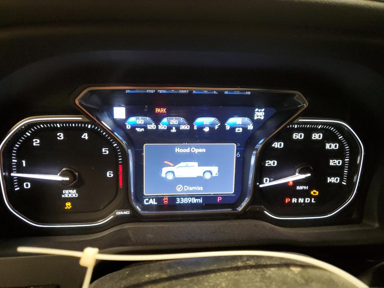 2022 GMC SIERRA LIMITED K1500 DENALI VIN:1GTU9FEL9NZ109279